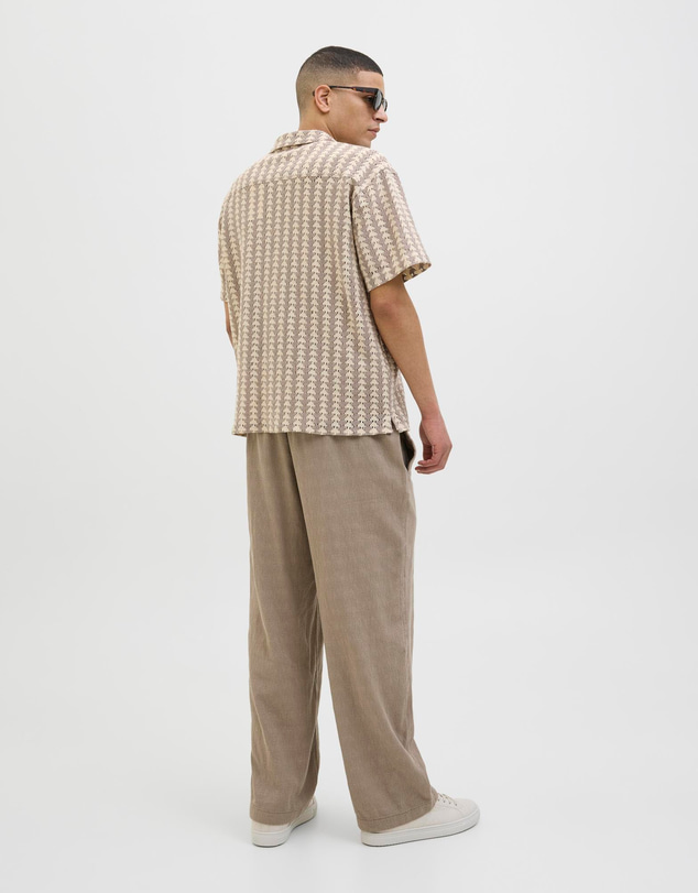 Jack & Jones - JorSummer Luke Texture Resort Shirt SS
