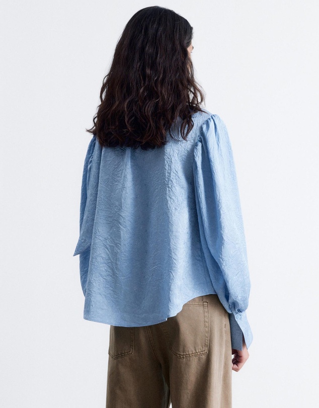 & Other Stories - Bow-Collar Blouse
