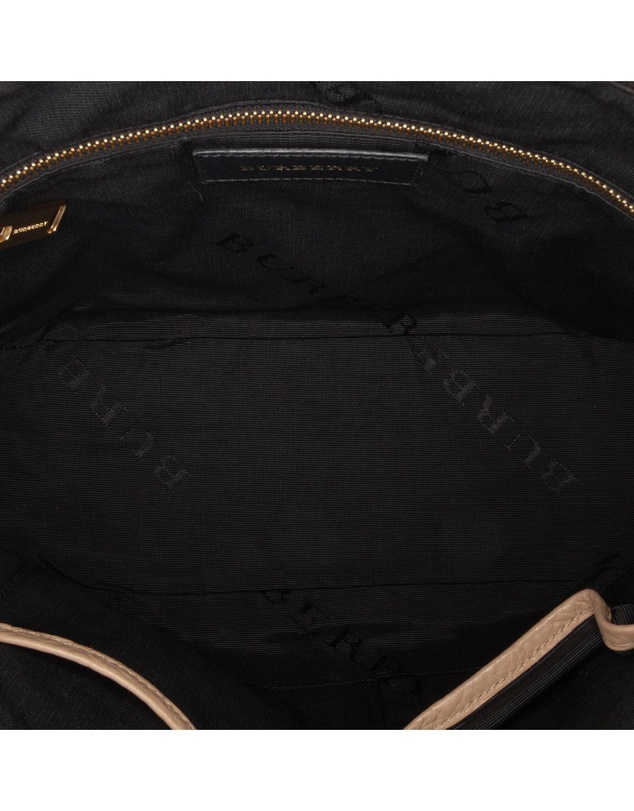 Pre-Loved by Azura Reborn - Pre-Loved Medium Heritage Grain Check Embossed Orchard Bowling Bag
