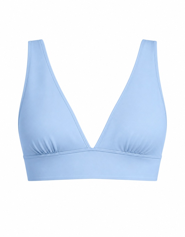 BONDI BORN - Vicki Bikini Top - Cornflower (Singuleur®)