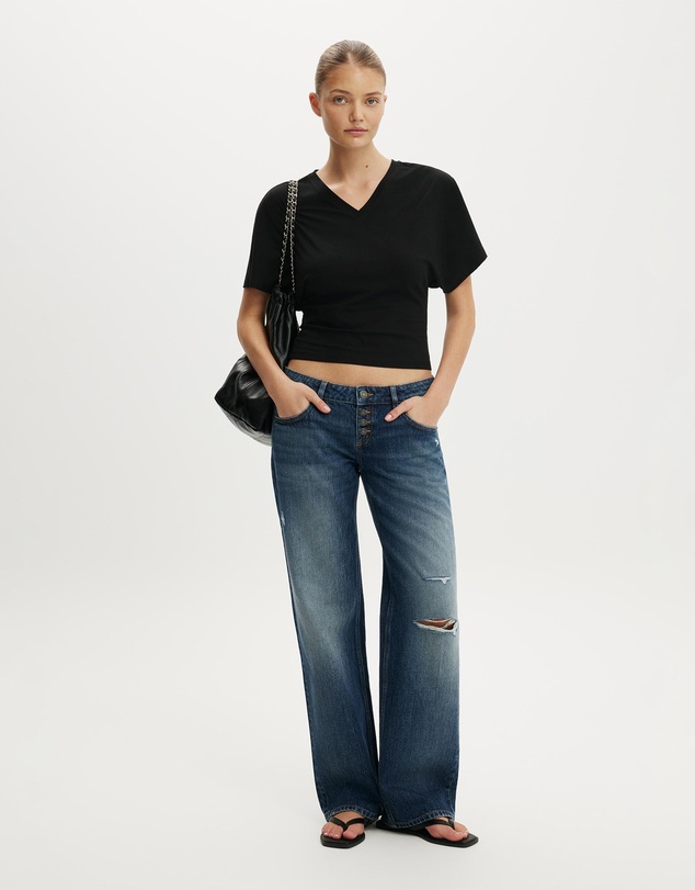 Cotton On - Blair Batwing V Neck