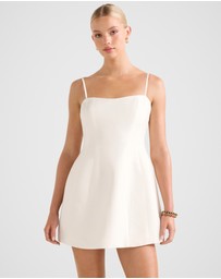 Forever New - Maura Structured Linen Mini Dress