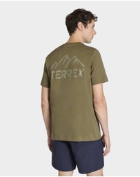 adidas Performance - TERREX MOUNTAIN GRAPHIC T-SHIRT Mens