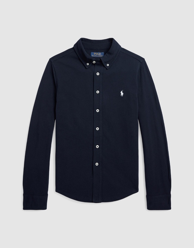 Polo Ralph Lauren - Featherweight Cotton Mesh Shirt - Teens