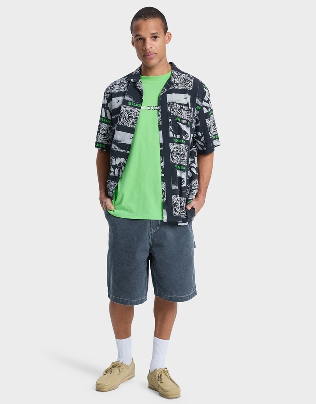 Quiksilver - Mens Mercury Tubes Short Sleeve Shirt