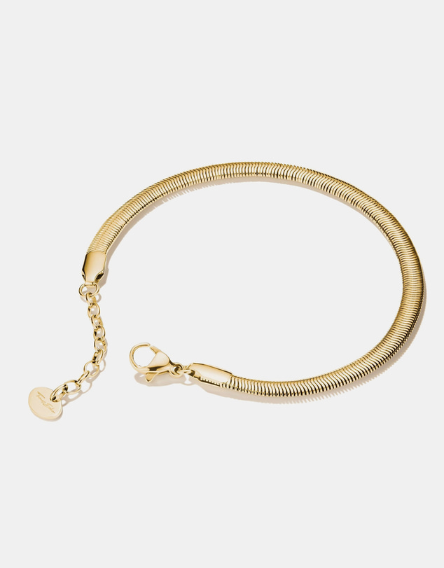 THOMAS SABO - Gold-Tone Stainless Steel Snake Chain Bracelet