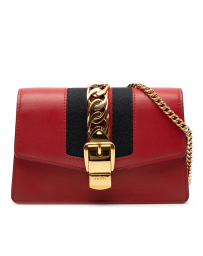 Pre-Loved by Azura Reborn - Pre-Loved Super Mini Leather Sylvie Chain Crossbody
