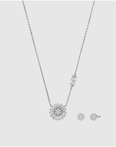 Michael Kors - Premium Silver Tone Jewellery Set