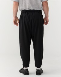 Justin Cassin - Homage Belted Tie Joggers