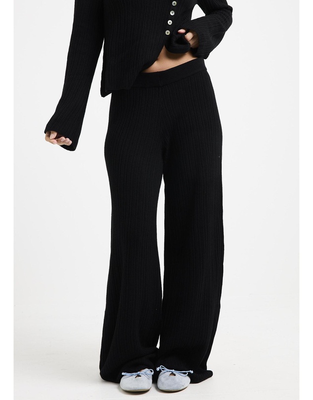 Subtitled - Ireland Wide Leg Knit Pants
