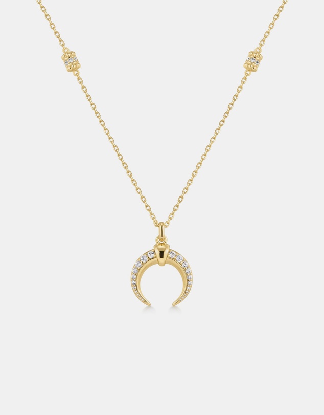 Ania Haie - Ania Haie Gold Reversible Horn Necklace