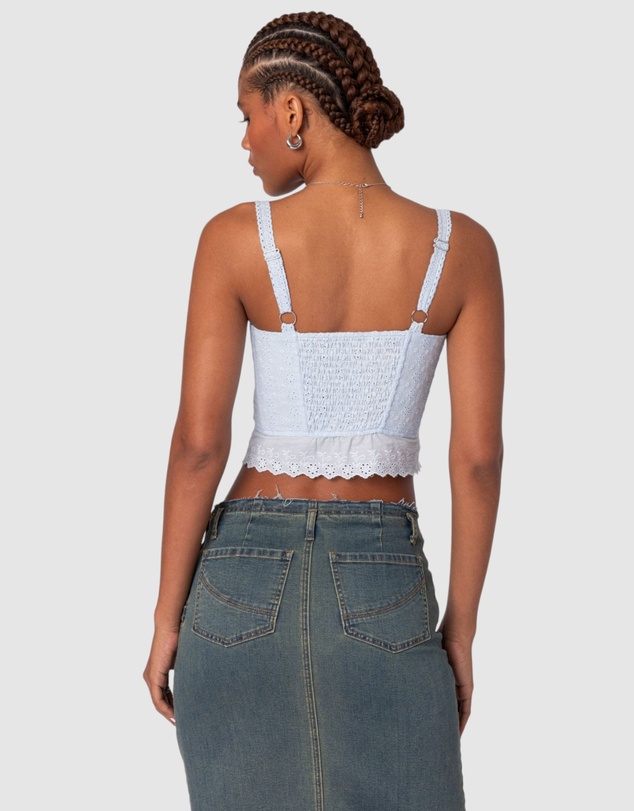 EDIKTED - Asteria Eyelet Corset