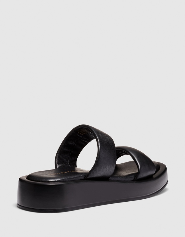 Just Because - Sarita Leather Flatform Sandals