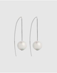 Najo - The Cove Silver Pearl Earring