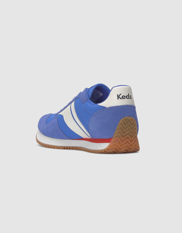 Keds - Rena Nylon/Suede Blue/White/Red