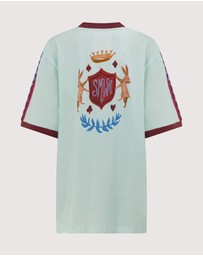 SMWR. by The Somewhere Co - Raise Your Crown Oversized Tee