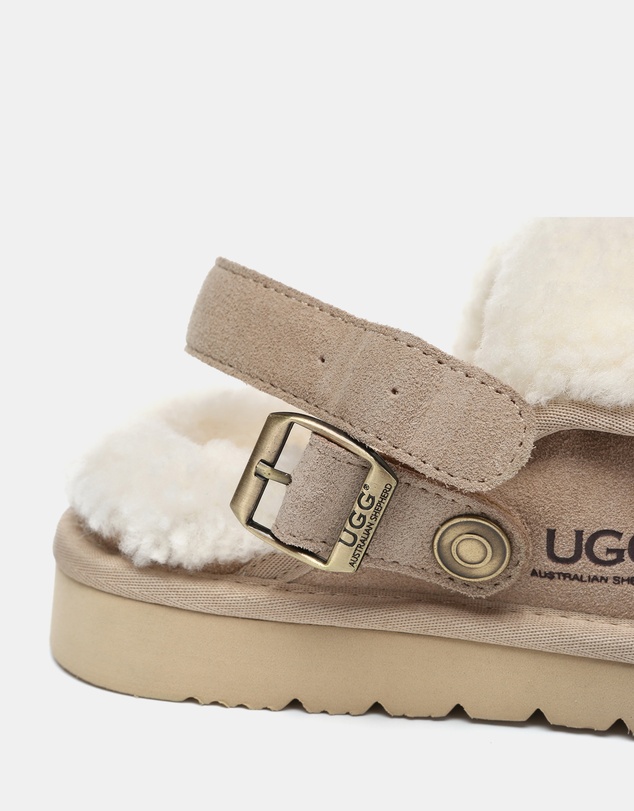 EVERAU - Australian Shepherd Ugg Tenley Cow Suede Upper House Shoes