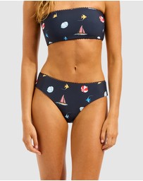 Seafolly - Beachclub Retro Bikini Bottom