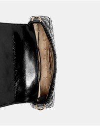 GUESS - Giully Top Handle Flap Bag