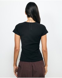 AERE - Organic Cotton Raglan T-Shirt