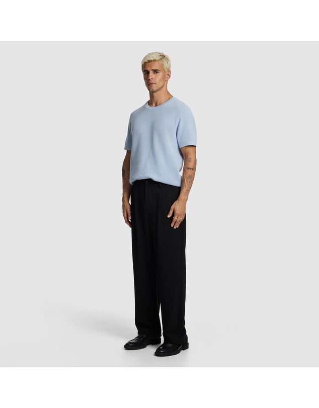yd. - Brooks Pleated Wide Chino