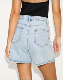 Dazie - Elara Denim Shorts