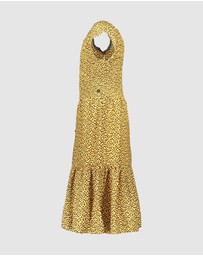 Like FLO - Panther Maxi Smock Dress - Kids-Teens