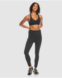 Roxy - Womens Heart Into It Ankle Technical Leggings
