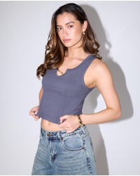 General Pants Co. Basics - Slinky Scoop Tank