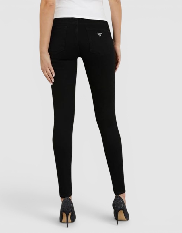 GUESS - Annette Mid-Rise Skinny Jeans