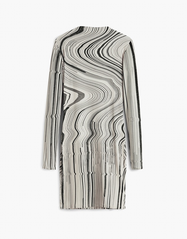 Desigual - Wavy striped dress