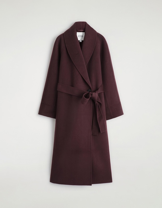 COS - Shawl Double Coat
