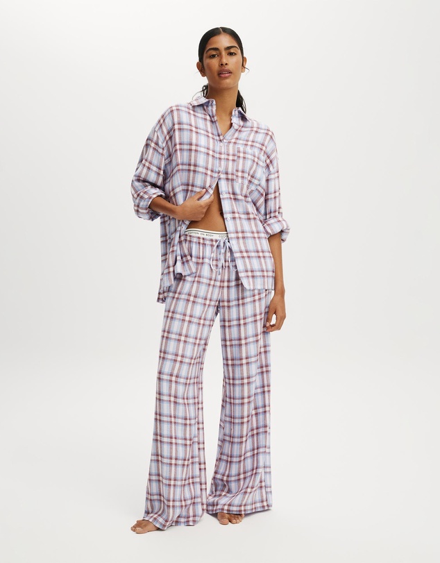 Cotton On Body - Cloud Soft Flannel Oversized Shirt