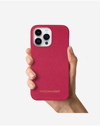 Maison De Sabre - Leather Phone Case (iPhone 14 Pro Max)