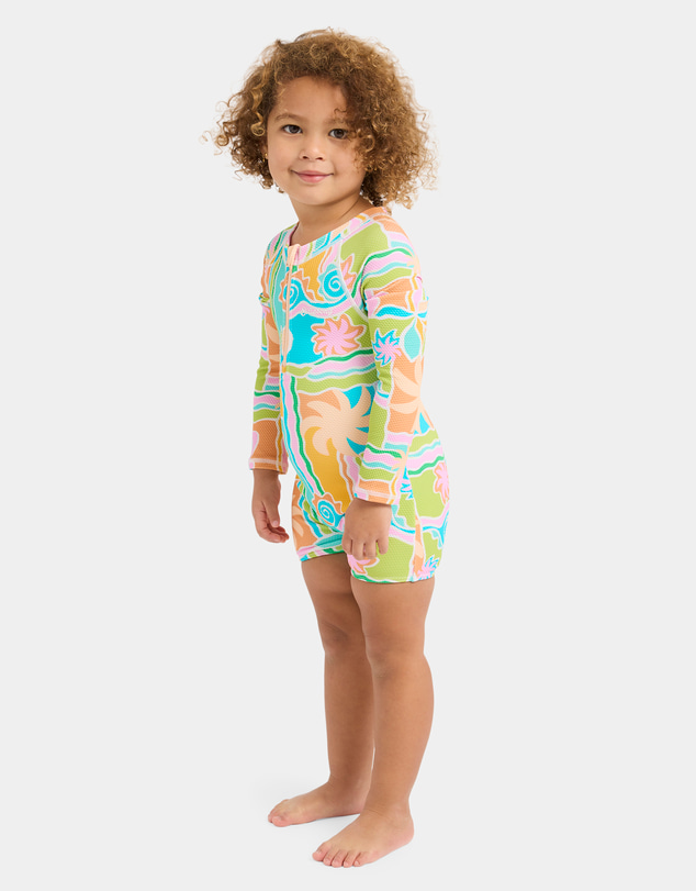 Billabong - Toddlers Sol Playa One Piece Rash Vest