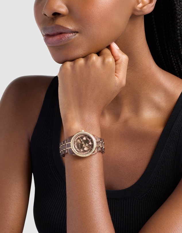 Michael Kors - Bryant Two Tone Multifunction Watch