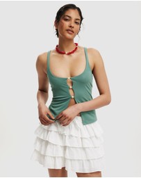 Cotton On - Ava Keyhole Bead Cami