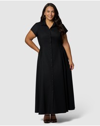 Something 4 Olivia - Clara Maxi Shirt Dress