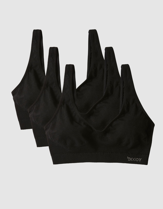 Boody - 3-Pack Shaper Crop Bra
