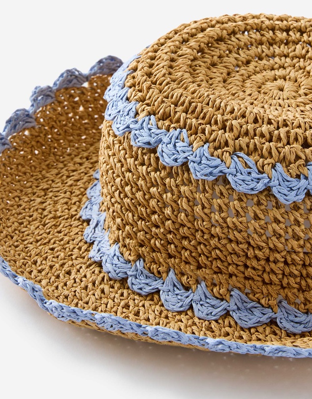 Cotton On Kids - Kids Crochet Bucket Hat