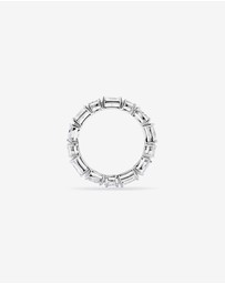 Michael Hill - Multi-Stone Cubic Zirconia Eternity Ring in Sterling Silver