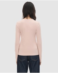 C&M CAMILLA AND MARC - Bonnie LS Fitted Graphic Tee