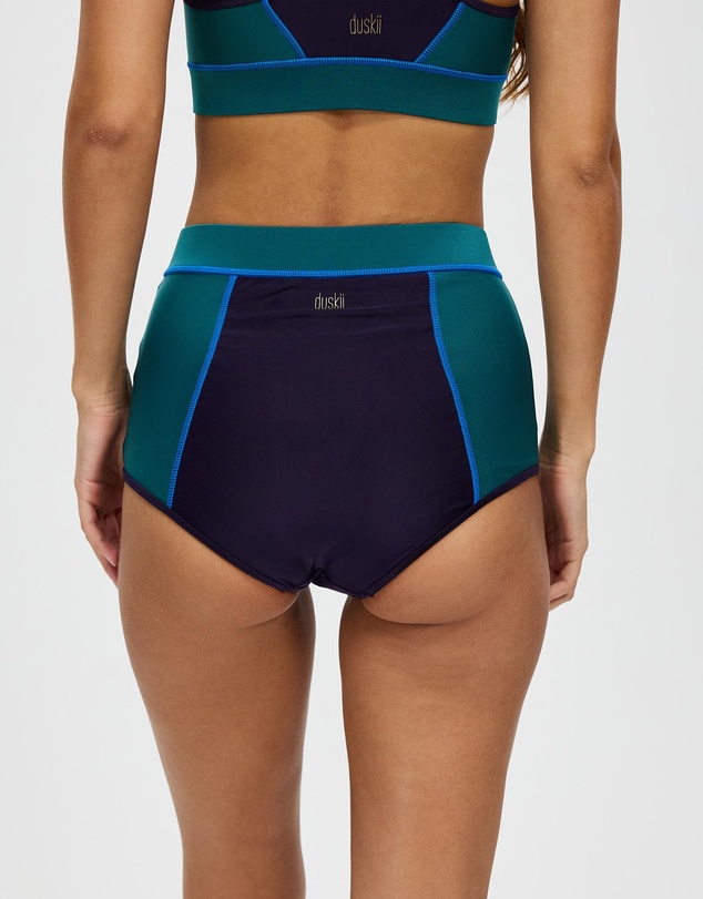 Duskii - High Waist Zip Bottoms