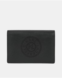 Karl Lagerfeld - K/Circle Flap Card Holder
