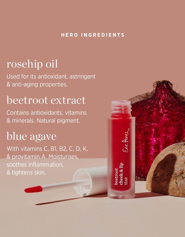 Ere Perez - Beetroot Cheek & Lip Tint - Joy