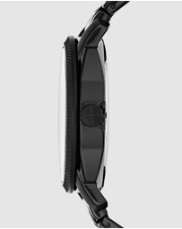 Fossil - Machine Black Analogue Watch
