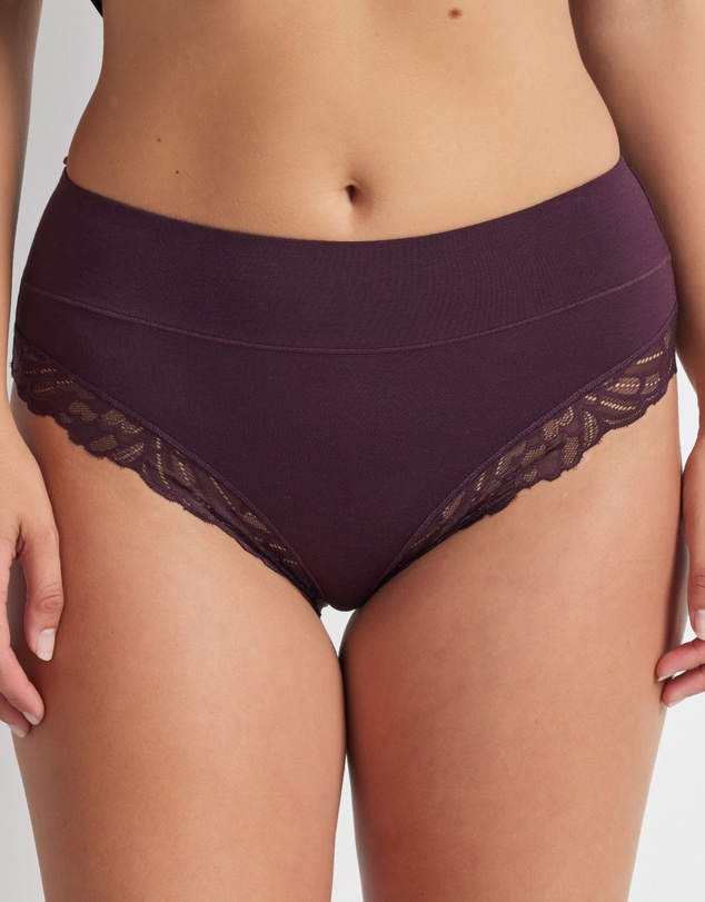 Kayser - 2 Pack Comfort Band Lace Trim Mid Rise