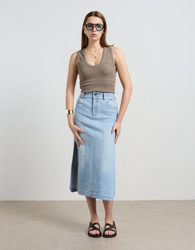 DRICOPER DENIM - Mona Denim Skirt