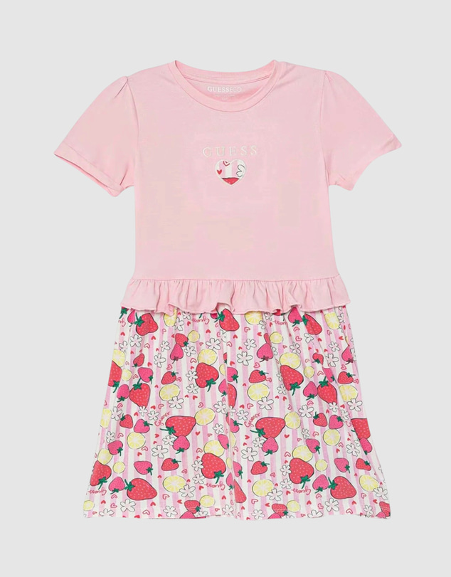 GUESS - Stretch Jersey Short Sleeve Dress