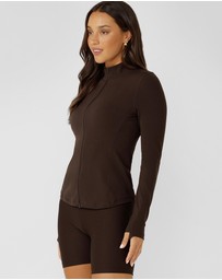 Lorna Jane - Dawn To Dusk Active Zip Through Top